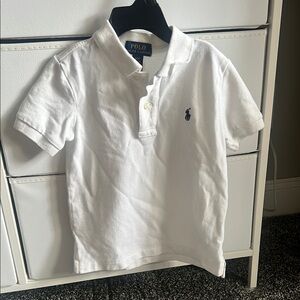 Polo by Ralph Lauren White Classic Polo Shirt 3T